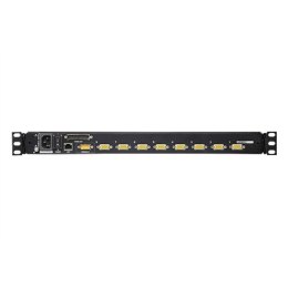 Aten | Przełącznik KVM over IP z portem Daisy-Chain i obsługą urządzeń peryferyjnych USB | CL5708IN 8-Port PS/2-USB VGA 19