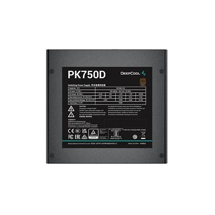 Deepcool | PSU | PK750D 80 PLUS Bronze | 750 W
