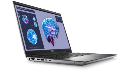 Dell Mobilna Stacja Robocza Precision 7680 z procesorem Intel Core i7-13850HX, 16 GB pamięci RAM i dyskiem SSD 512 GB NVIDIA RTX