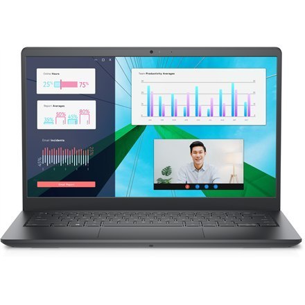 Dell | Vostro 14 3430 | Czarny | 14" | WVA | FHD | 1920 x 1080 | Matowa powłoka | Intel Core i7 | i7-1355U | SSD | 16 GB | DDR4
