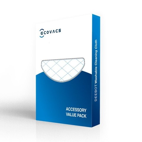 Ecovacs | D-CC03-2020 | Zmywalna ściereczka do mopa | Niebieska