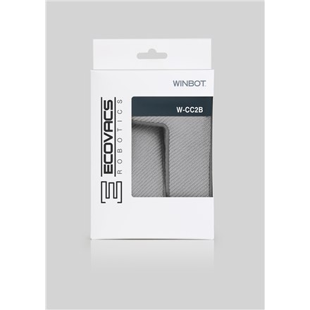 Ecovacs | W-CC2B | Pady czyszczące do WINBOT X NEW | Szary