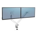 Fellowes arm for 2 monitors -  Platinum white