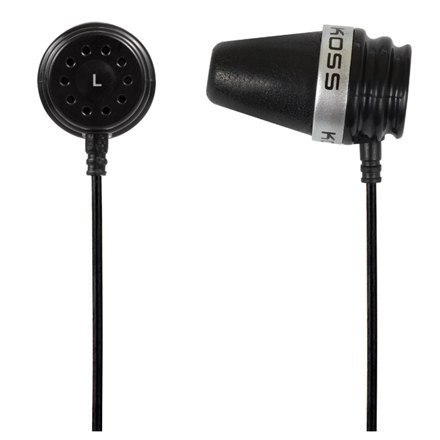 Koss | Sparkplug | Słuchawki | Przewodowe | Douszne | Z redukcją szumów | Czarne