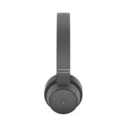 Lenovo | Bezprzewodowe Słuchawki z Aktywną Redukcją Hałasu | Wbudowany Mikrofon | Nauszne | Bluetooth, USB Type-C