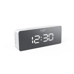 Adler | AD 1189W | Budzik | W | Biały | Funkcja budzika