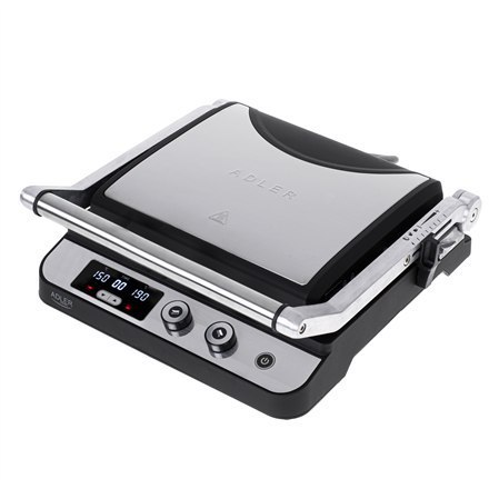 Adler | AD 3059 | Grill elektryczny | Stołowy | 3000 W | Stal nierdzewna/czarny
