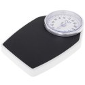 Adler | Mechaniczna waga łazienkowa | AD 8177 | Maksymalna waga (udźwig) 150 kg | Dokładność 1000 g | Czarny