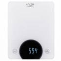 Adler | Waga kuchenna | AD 3173w | Maksymalna waga (udźwig) 10 kg | Podziałka 1 g | Typ wyświetlacza LED | Biały