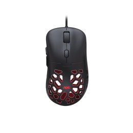 AOC | Mysz dla graczy | Przewodowa | GM510 | Optyczna | Mysz dla graczy | Czarna | Tak