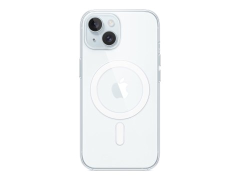 Apple | Przezroczyste etui z MagSafe | Etui z MagSafe | Apple | iPhone 15 | Poliwęglan | Przezroczyste