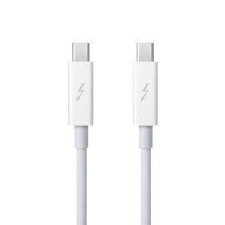 Apple | Thunderbolt cable | Male | Mini DisplayPort | Male | White | Mini DisplayPort | 2 m