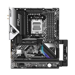 ASRock | X670E PRO RS | Rodzina procesorów AMD | Gniazdo procesora AM5 | DDR5 DIMM | Gniazda pamięci 4 | Obsługiwane interfejsy