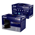 Asus | 06D2X-U | Zewnętrzny | Napęd DVD±RW (±R DL) / DVD-RAM / BD-ROM | Czarny | USB 2.0