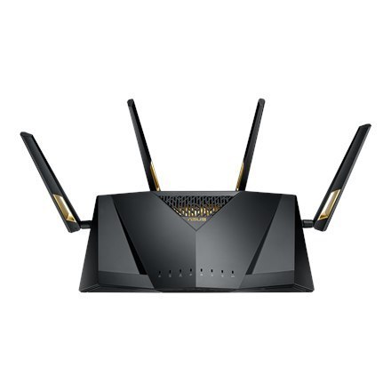 Asus | Bezprzewodowy dwuzakresowy router gigabitowy | RT-AX88U PRO | 802.11ax | 1148+4804 Mbit/s | 10/100/1000 Mbit/s | Porty Et