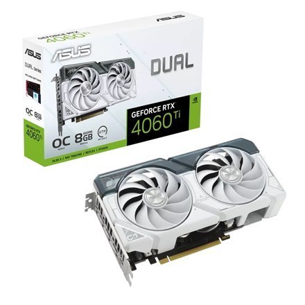 Asus | Dual GeForce RTX 4060 Ti 8 GB | NVIDIA GeForce RTX 4060 Ti | 8 GB