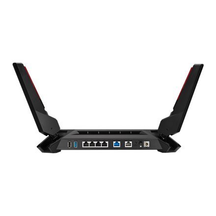 Asus | Dwupasmowy gigabitowy router do gier | ROG Rapture GT-AX6000 | 802.11ax | 1148+4804 Mbit/s | 10/100/1000/2500 Mbit/s | Po