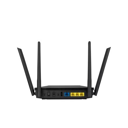 Asus | Router Bezprzewodowy Dual Band Gigabit Wi-Fi 6 | RT-AX1800U | 802.11ax | Mbit/s | Porty Ethernet LAN (RJ-45) 3 | Współpra