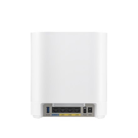 Asus | System Mesh Biznesowy na trzy pasma Wifi 6 802.11ax | EBM68 (2 szt.) | 802.11ax | 4804 Mbit/s | 10/100/1000 Mbit/s | 3 po