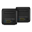 Asus | System Mesh Gaming Gigabit Tri-band Wifi 6 802.11ax | GT6 ROG Rapture (2-Pack) | 802.11ax | 574+4804+4804 Mbit/s | 10/100