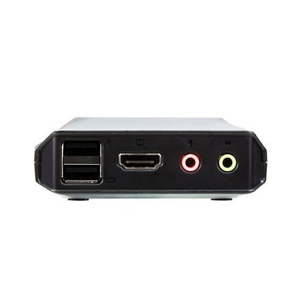 Aten | 2-portowy przełącznik KVM USB 4K HDMI ze zdalnym przełącznikiem portów | CS22H-AT | Miesiące gwarancji
