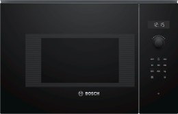 Bosch | BFL524MB0 | Kuchenka mikrofalowa | Do zabudowy | 20 L | 800 W | Czarny