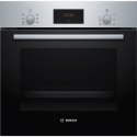 Bosch | HBF113BR1S | Piekarnik | 66 L | Wielofunkcyjny | Ręczny | Elektroniczny | Funkcja pary | Tak | Wysokość 59,5 cm | Szerok