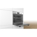 Bosch | HBF113BR1S | Piekarnik | 66 L | Wielofunkcyjny | Ręczny | Elektroniczny | Funkcja pary | Tak | Wysokość 59,5 cm | Szerok