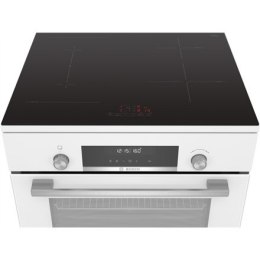 Bosch | Kuchenka | HLS79W321U Serie 6 | Typ płyty indukcyjna | Typ piekarnika elektryczny | Biały | Szerokość 60 cm | Grillowani