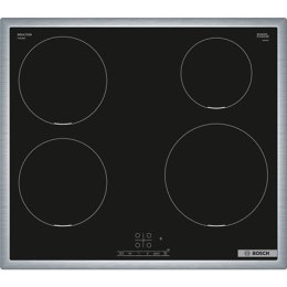 Bosch | PIE645BB5E Seria 4 | Płyta | Indukcyjna | Liczba palników/stref gotowania 4 | Dotykowa | Timer | Czarna