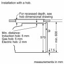 Bosch | Piekarnik | HBA171BS1S | Wielofunkcyjny | 71 L | Stal szlachetna | Szerokość 60 cm | Pyroliza | Sterowanie dotykowe | Wy