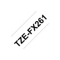 Brother | FX261 | Flexible tape | Thermal | Black on white | Roll (3.56 cm x 8 m)