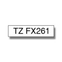 Brother | FX261 | Flexible tape | Thermal | Black on white | Roll (3.56 cm x 8 m)