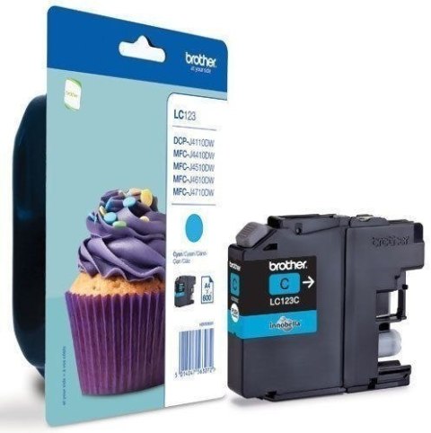 Brother LC | 123C | Cyan | Ink cartridge | 600 pages
