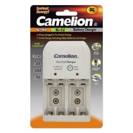 Camelion | BC-0904S | Wtykowa ładowarka akumulatorów | 2x lub 4xNi-MH AA/AAA lub 1-2x 9V Ni-MH