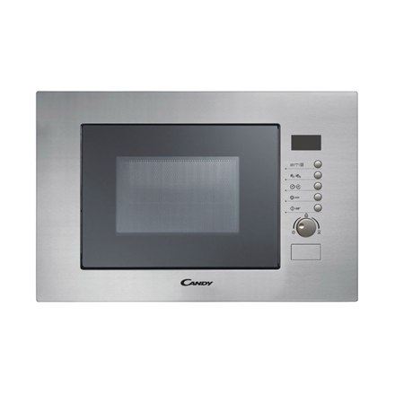Candy | Kuchenka mikrofalowa z grillem | MIC20GDFX | Wbudowana | 800 W | Grill | Stal nierdzewna