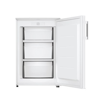 Candy | Zamrażarka | CUQS 58EWH | Klasa efektywności energetycznej E | Wolnostojąca | Wysokość 85 cm | Całkowita pojemność netto