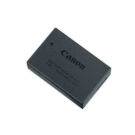Canon | LP-E17 | Bateria litowo-jonowa - 1040 mAh | Przeznaczona do aparatów EOS 200D Mark II, 250D, 750D, 760D, 77D, 8000D, 800