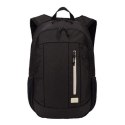 Case Logic | Pasuje do rozmiaru " | Jaunt Recycled Plecak | WMBP215 | Plecak na laptopa | Czarny |