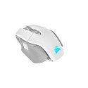 Corsair | Mysz | Mysz dla graczy | M65 RGB ULTRA | Bezprzewodowa | Bezprzewodowa, Bluetooth | Biała