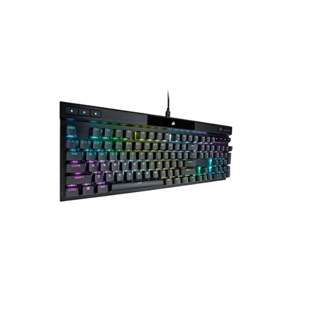 Corsair | OPX Switch | K70 PRO RGB | Klawiatura dla graczy | Klawiatura dla graczy | Podświetlenie LED RGB | NA | Przewodowa | C