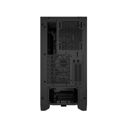 Corsair | Obudowa PC ze szkła hartowanego | iCUE 4000D RGB AIRFLOW | Okno boczne | Czarny | Mid-Tower | Zasilacz w zestawie Nie