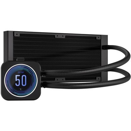 Corsair | iCUE H100i ELITE LCD XT Display | Czarny | Intel, AMD | CPU Liquid Cooler