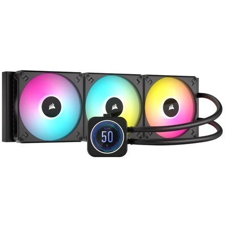 Corsair | iCUE H150i ELITE LCD XT | Czarny | Intel, AMD | CPU Liquid Cooler