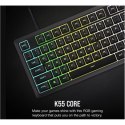 Corsair K55 CORE RGB | Klawiatura dla graczy | Przewodowa | NA | Czarna | USB 2.0 Typ-A