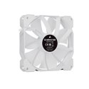 Corsair | Wentylator 120mm White PWM, Potrójny Pakiet z Lighting Node CORE | iCUE SP120 RGB ELITE Performance | Wentylator obudo