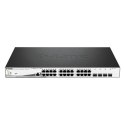 D-Link | Przełącznik Metro Ethernet | DGS-1210-28P/ME | Zarządzany L2 | Do montażu w szafie | Porty 1 Gb/s (RJ-45) w ilości 24 |