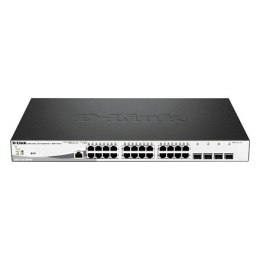 D-Link | Przełącznik Metro Ethernet | DGS-1210-28P/ME | Zarządzany L2 | Do montażu w szafie | Porty 1 Gb/s (RJ-45) w ilości 24 |