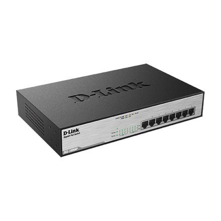D-Link | Switch | DGS-1008MP | Unmanaged | Rack mountable | 1 Gbps (RJ-45) ports quantity 8 | PoE ports quantity 8 | Power suppl