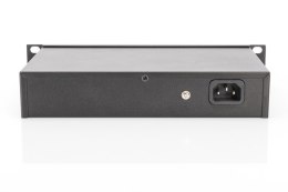 Digitus | 8-portowy przełącznik Gigabit Ethernet | DN-80114 | Niezarządzany | Do montażu w szafie | Ilość portów 10/100 Mb/s (RJ